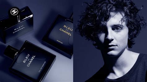 chalamet chanel commercial|blue de Chanel images.